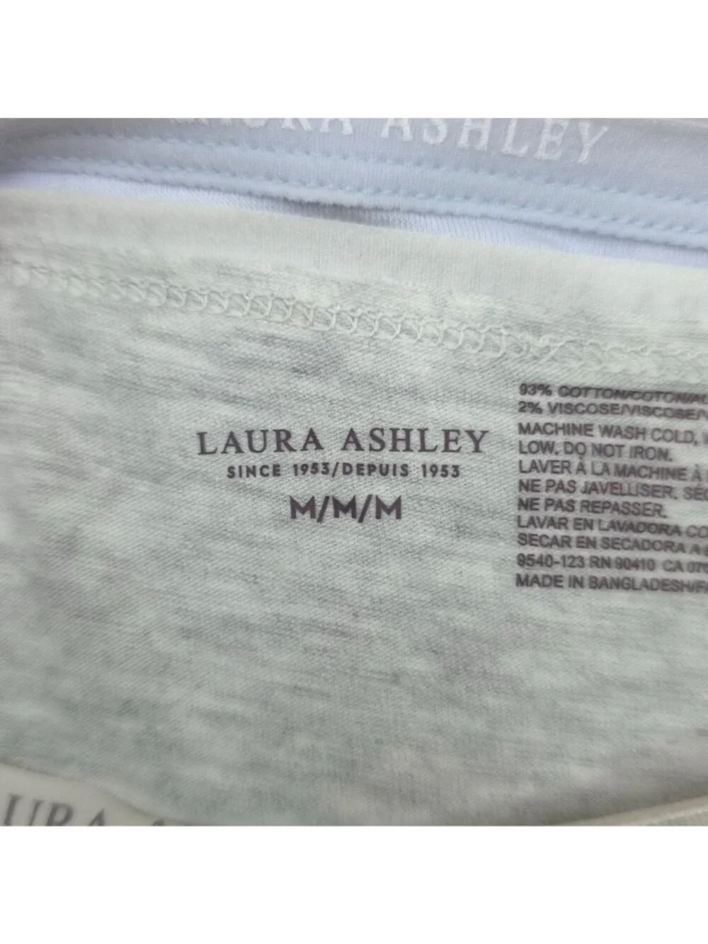 Laura Ashley Women’s 7-Pack Medium Tag-Free Panties Briefs Cotton Spandex
